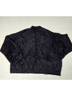 Wild Fable  Black Mock Neckline Sweater XL
